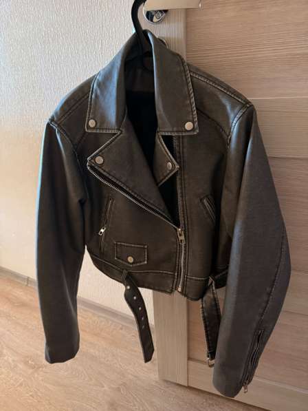 Куртка кожаная