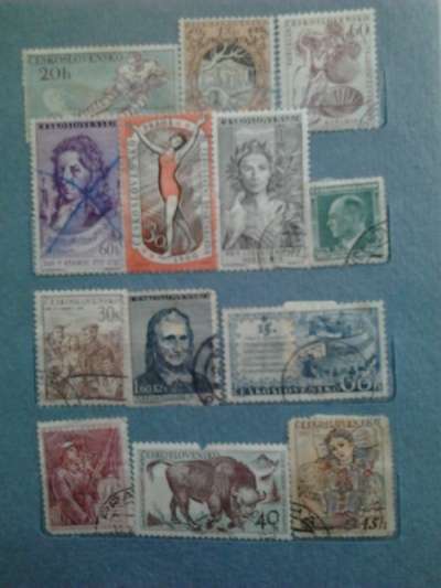 Почтовые коллекционные марки Чехословаки в Москве фото 8