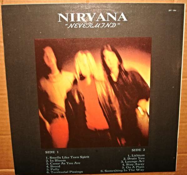 Пластинка виниловая Nirvana ‎– Nevermind в Санкт-Петербурге
