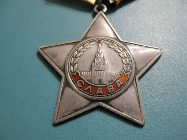 Орден Славы 3-й степени (№ 665071) в фото 6