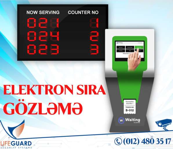 ❖Elektron sıra gözləmə sistemleri ☎