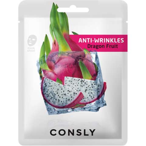 CONSLY Dragon Fruit Anti-Wrinkles Mask Pack - Антивозрастная