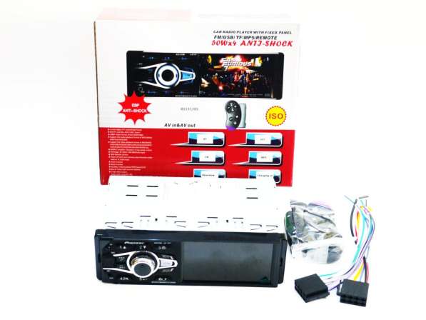 Автомагнитола Pioneer 4031 ISO - экран 4,1'', DIVX, MP3 в фото 7