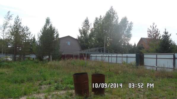 Участок в заборе+бытовка, электричество, водопрово в Киржаче фото 9