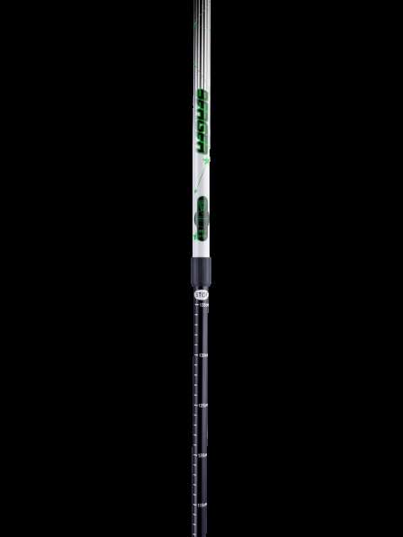 Палки для скандинавской ходьбы Starfall, 77-135 см, 2-секционные, чёрный/белый/ярко-зелёный в Сочи фото 5