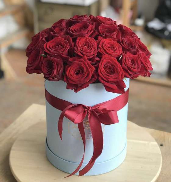 Розы цветы букет с доставкой в Москве фото 6