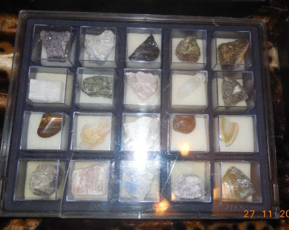 Коллекция камней и минералов в Тольятти