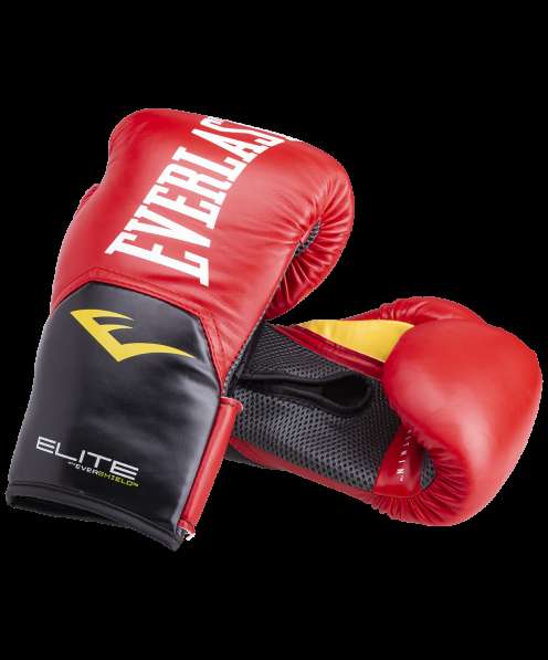 Перчатки боксерские Elite ProStyle P00001198, 14oz, кожзам, красный в Сочи фото 5