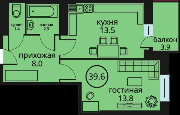 К ул. Мельникайте 2 новый дом 40м2