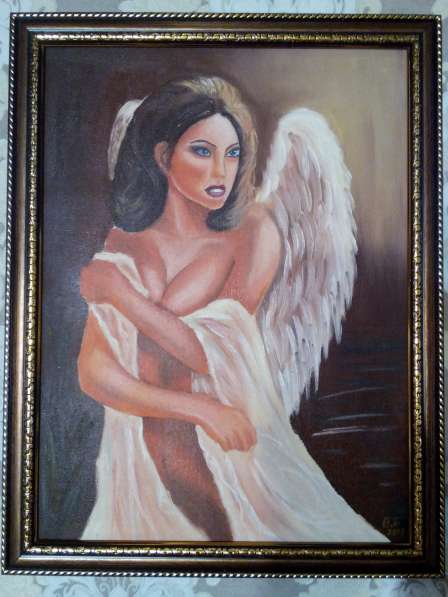 Картина Ангел (живопись масло) в Москве фото 4