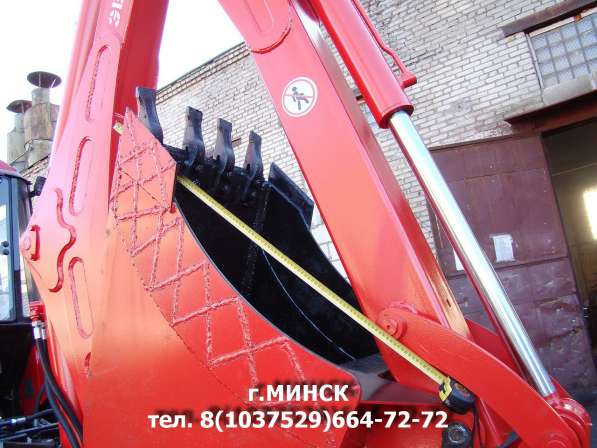 ЭБП-11М экскаватор-погрузчик с усиленным экскаваторным обору в Москве фото 3
