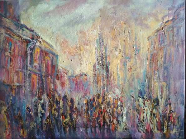 Картины маслом в Москве фото 23