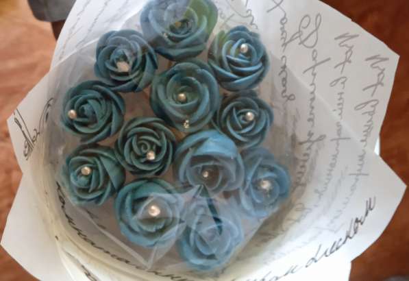 Цветы розы шоколадные в Конаково
