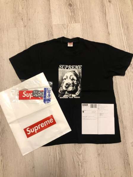 Supreme Remember Tee Black