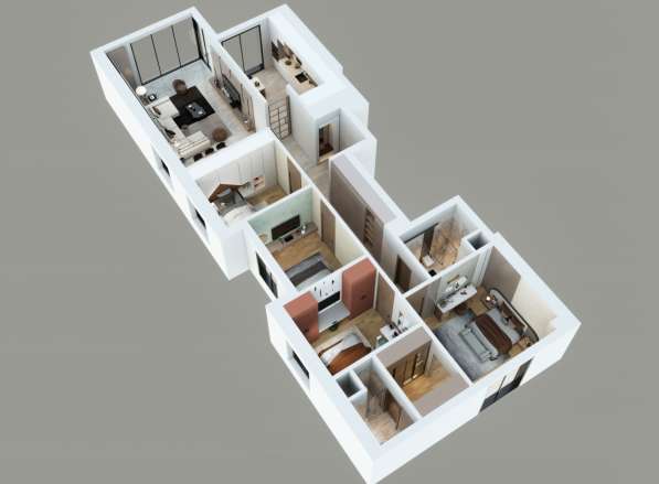 4-к. квартира 155м² Турция, Анталья, Кепез в фото 7