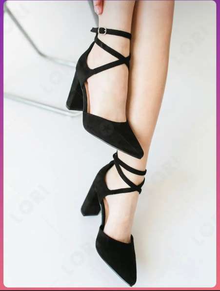 Туфли женские, 37 размер, черные, идеальное состояние,850