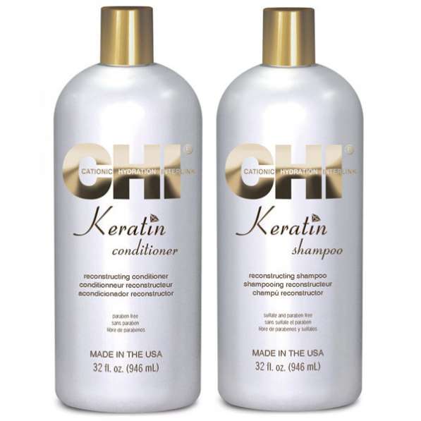 Шампунь Chi Keratin Shampoo Кератиновый Восстанавливающий