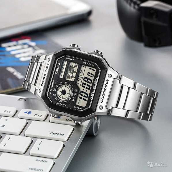 Часы Casio Illuminator AE-1200WHD-1A в Москве фото 6