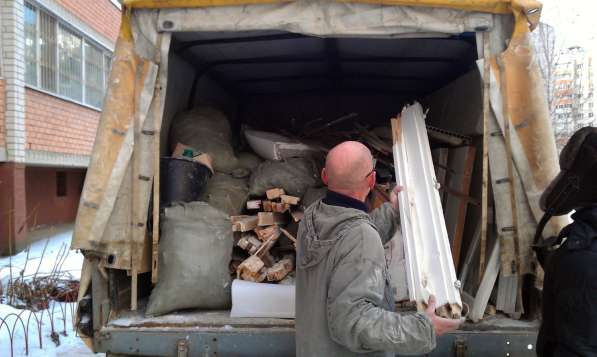 Уборка и вывоз строительного мусора, мебели, хлама на свалку в Смоленске фото 14