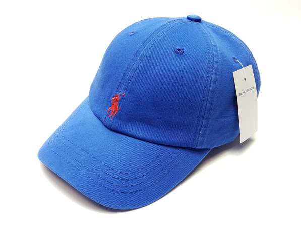 Бейсболка кепка polo Ralph Lauren (синий неон)