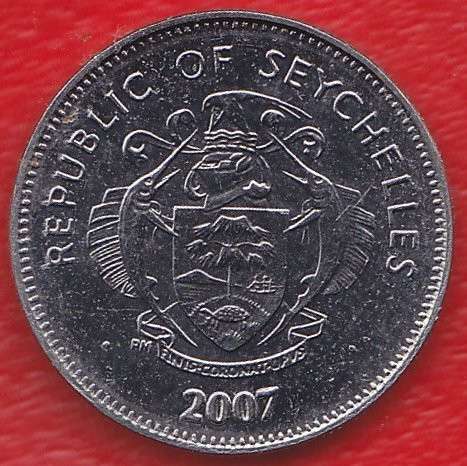 Сейшельские острова 25 центов 2007 г. Сейшелы в Орле