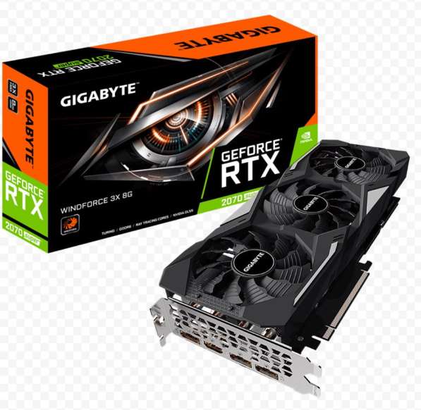 GIGABYTE GeForce RTX 2070 WINDFORCE 8GB GDDR6 Graphic Card (