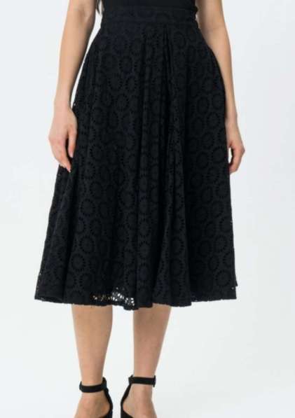 Юбка с вышивкой ришелье в Москве фото 4