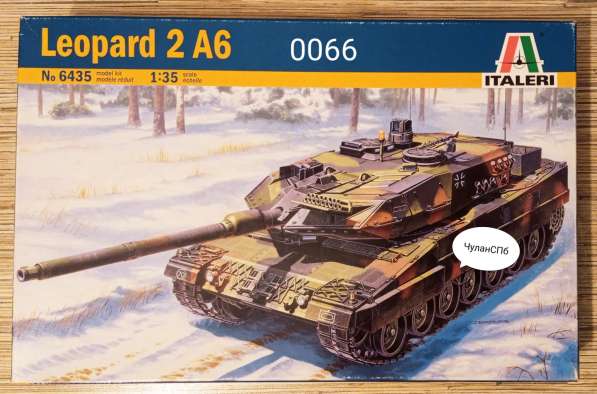 0066 Italeri №6435 Leopard 2 A6