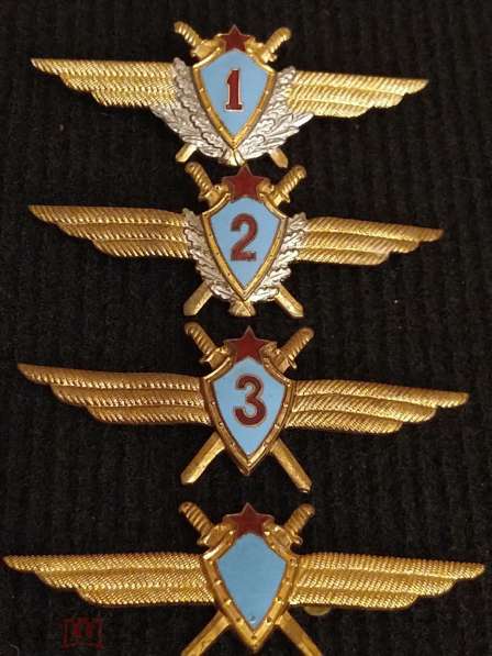 Знак классность офицерский ВВС летчик комплект