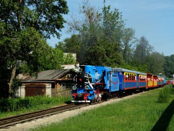 Детский поезд в Нижнем Новороде в Нижнем Новгороде фото 5