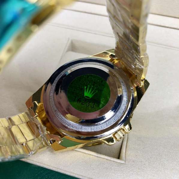 Мужские часы ROLEX SUBMARINER (gold) в Челябинске фото 5