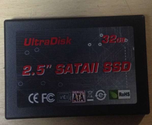 Распродажа SSD диски на 32 и 64 Gb