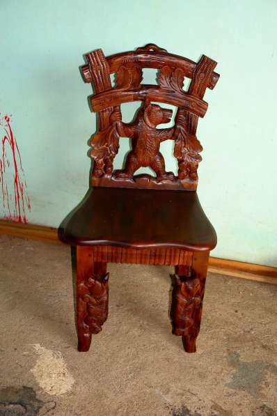 Стол и стулья из красного дерева в Симферополе фото 3