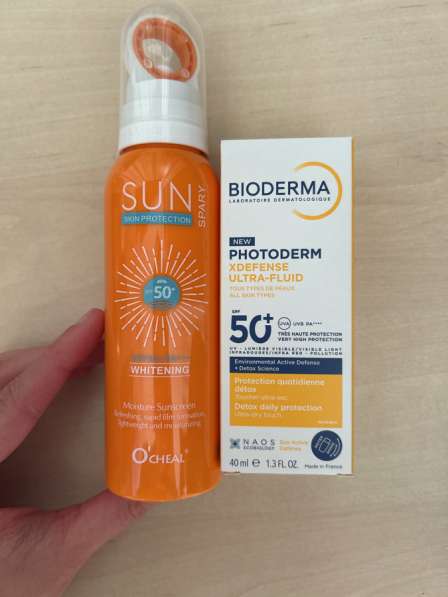 Солнцезащитные средства Bioderma