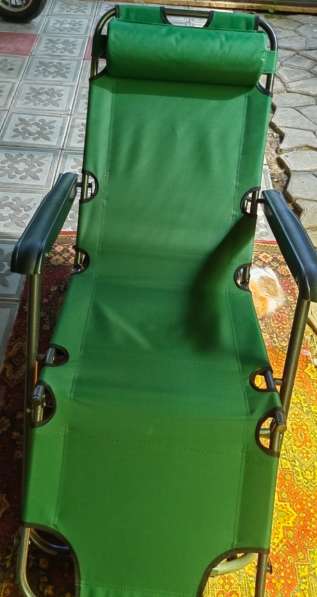 Шезлонг новый в Москве фото 3