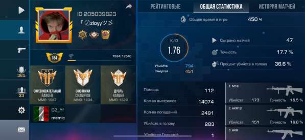 Акк стандофф2 в Уфе