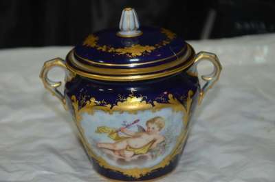 Фарфор. Сахарница Sèvre. Франци в Москве фото 3