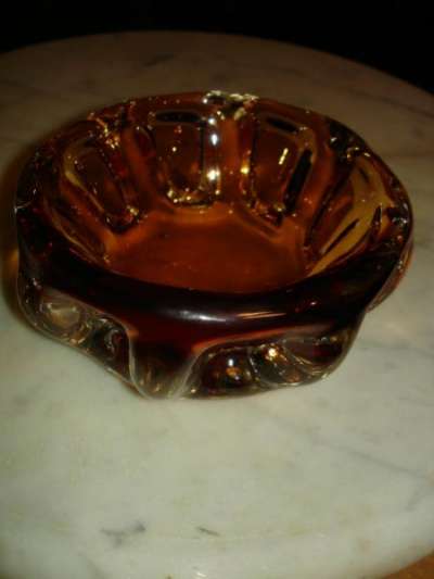 Старая конфетница,медовое стекло в Санкт-Петербурге фото 5