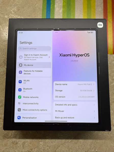 Хiaomi Mix Fоld 2 12/256gb в Омске фото 7