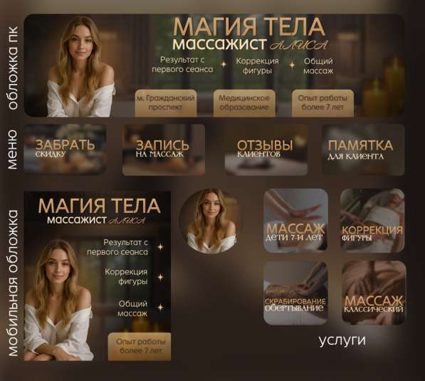 Инфографика для макркетплейсов в Москве