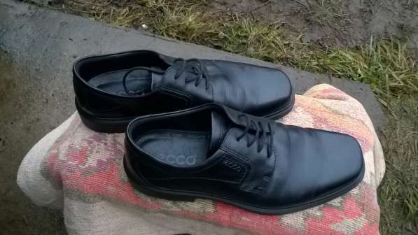 Кожанные туфли ECCO