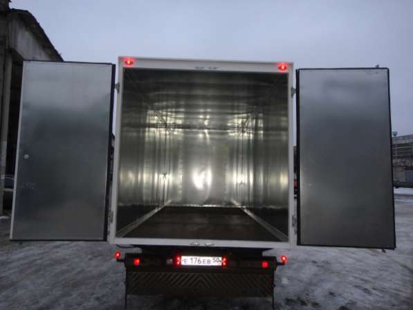 Изотермические фургоны на Газон изготовление удлиненных фургонов на Газ 3307/3309 в Тольятти