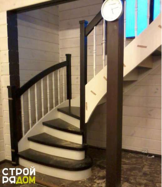 Изготовление деревянных лестниц в Уфе фото 5