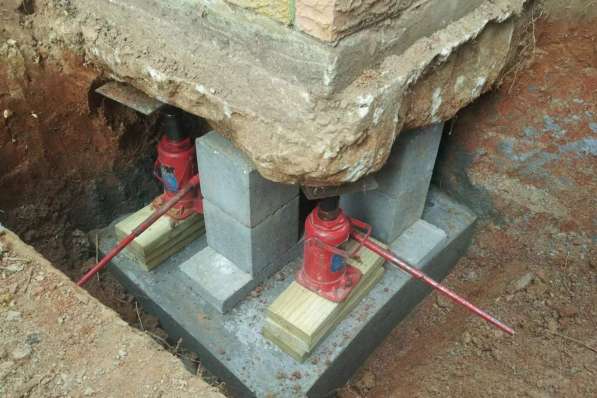 Полное восстановление, укрепление старых фундаментов в фото 11