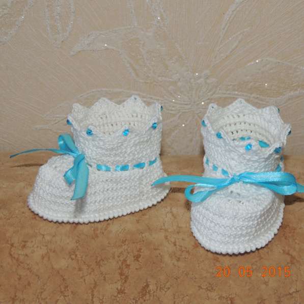 Пинетки ручная вязка