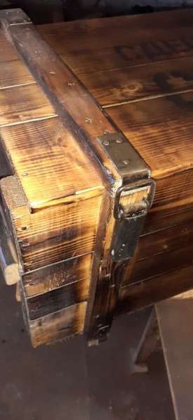 Ящик деревянный в стиле Loft в фото 7