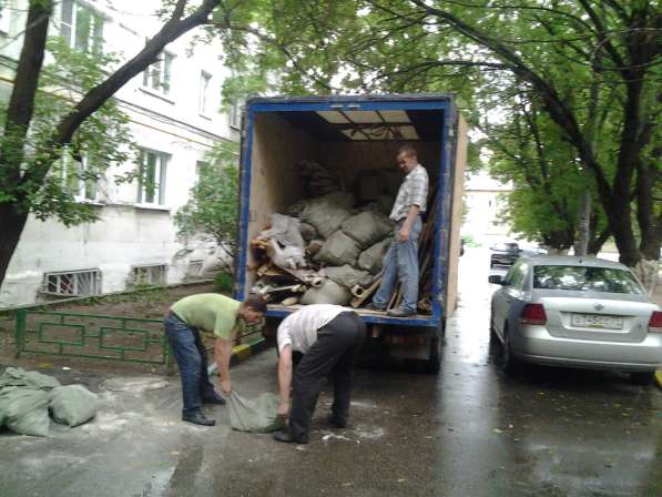 Вывоз строительного мусора. Грузчики Газели в Воронеже