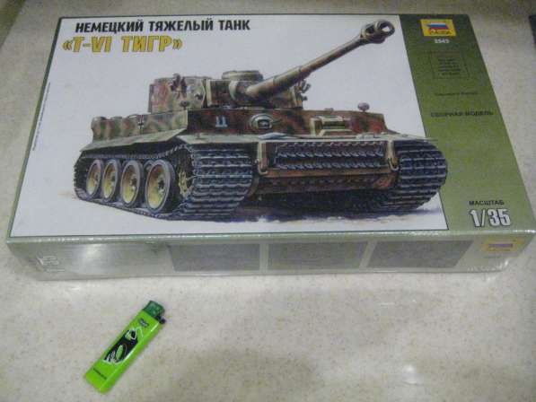 Сборная модель Немецкий тяжелый танк в Москве фото 3