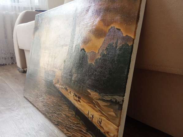 Картина "Морской закат", 50х75см, холст, масло в фото 3