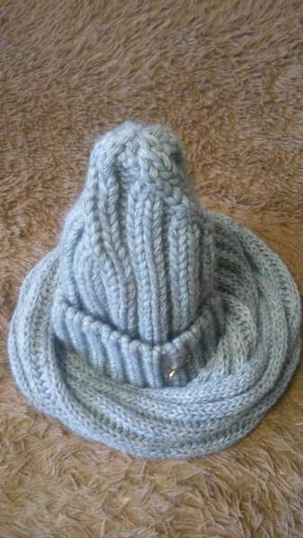 Комплект: шапка и шарф в Колпино